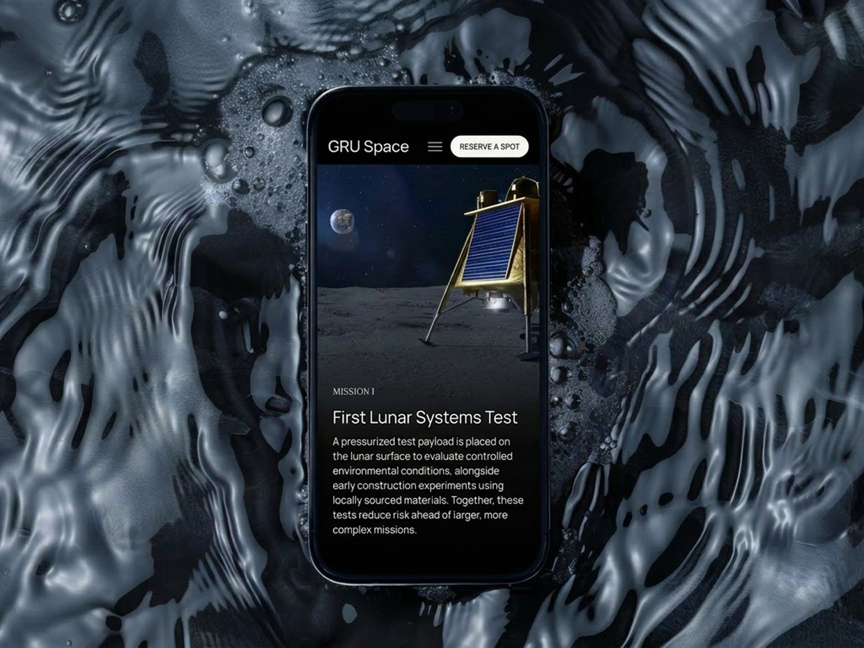 GRU Space aerospace technology platform on smartphone