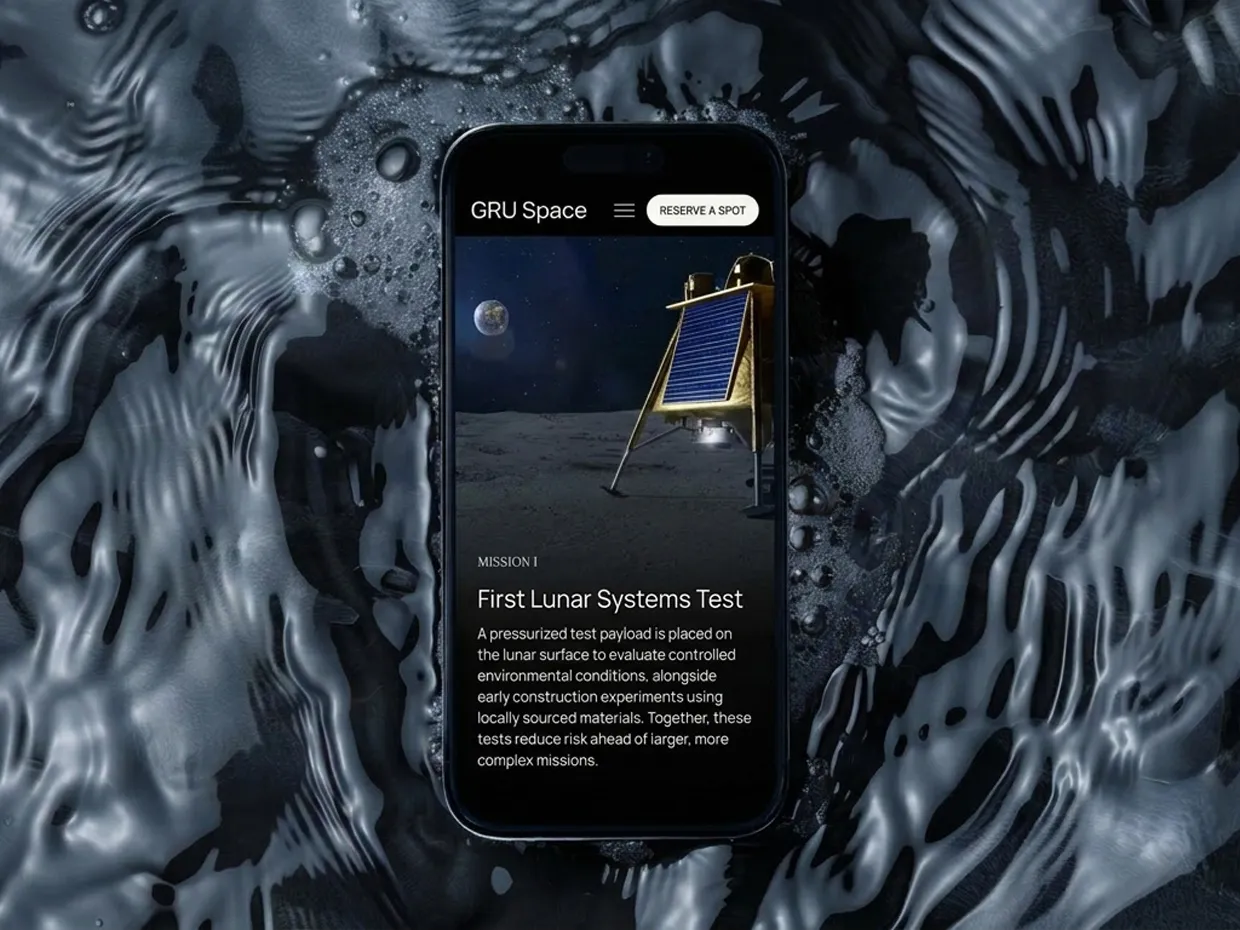 GRU Space aerospace technology platform on smartphone