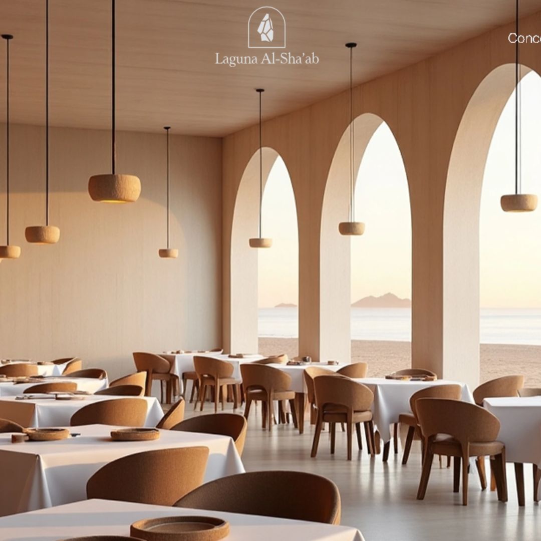 Laguna Al-Sha'ab culinary experience platform on laptop