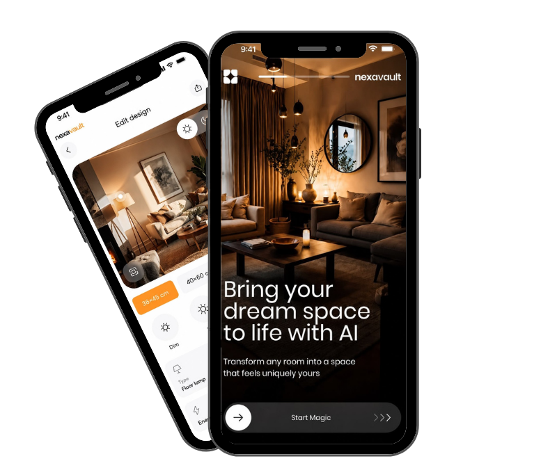 NexaVault cloud platform on mobile