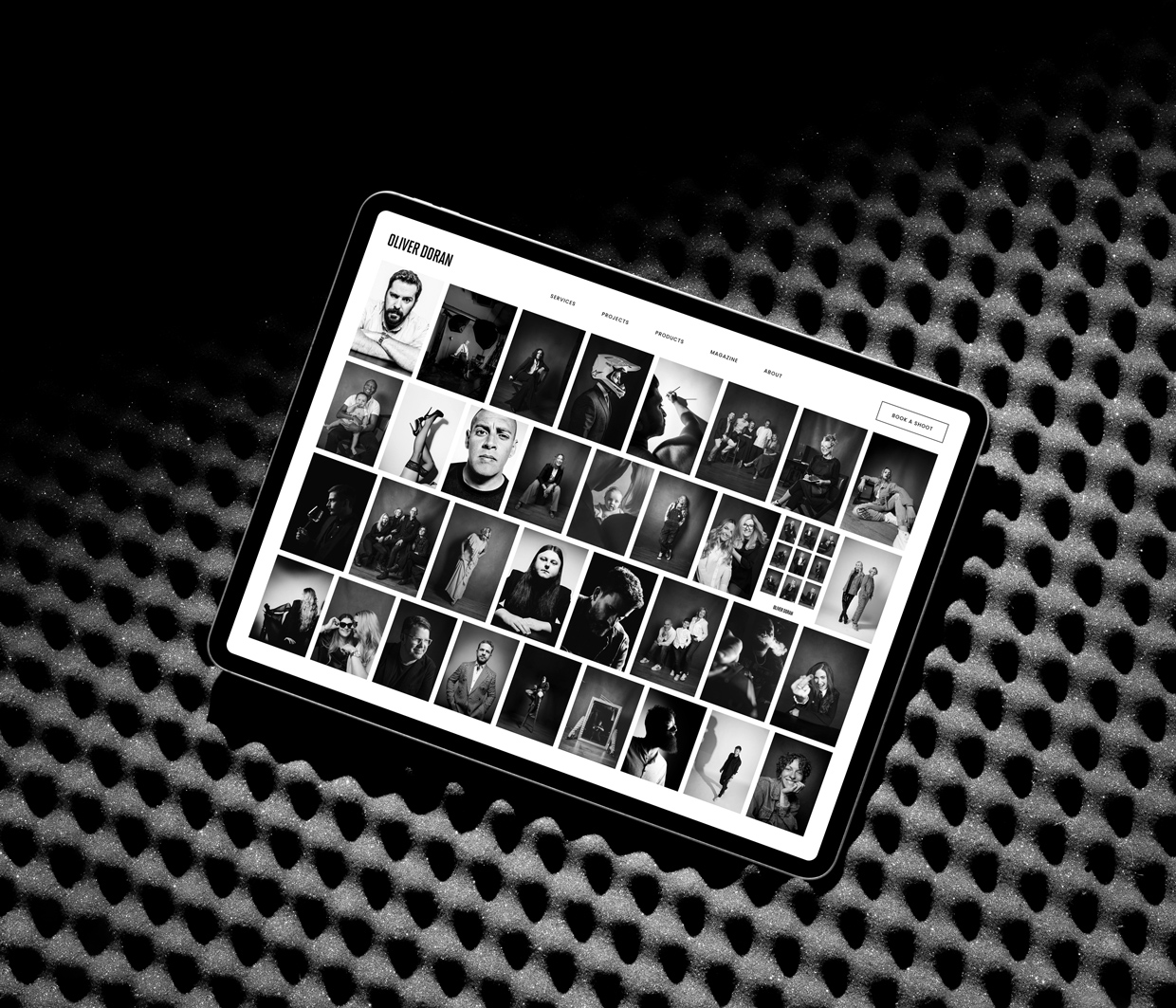 Thinken Media content strategy platform on tablet
